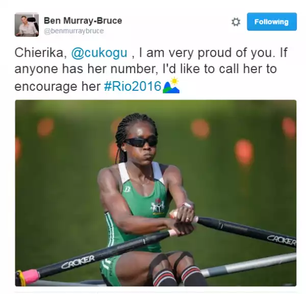 Twitter Naija Comes For Ben Bruce For Asking For Nigerian Rower, Chierika